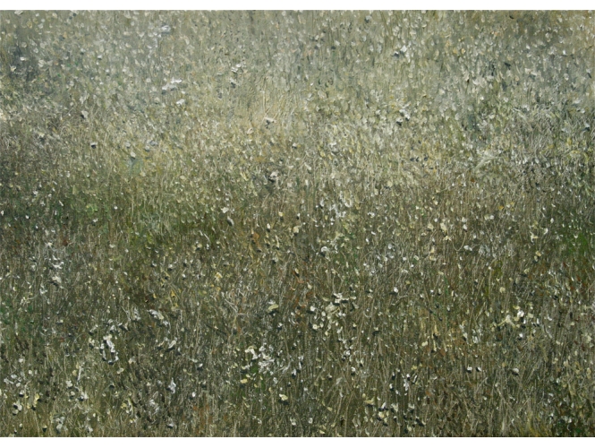 Paysage, 2018 % Huile sur toile / Oil on canvas<br/>33 x 46 cm	<br/>(13 x 18 1/8 in.)<br/>YK 25<br/></br>