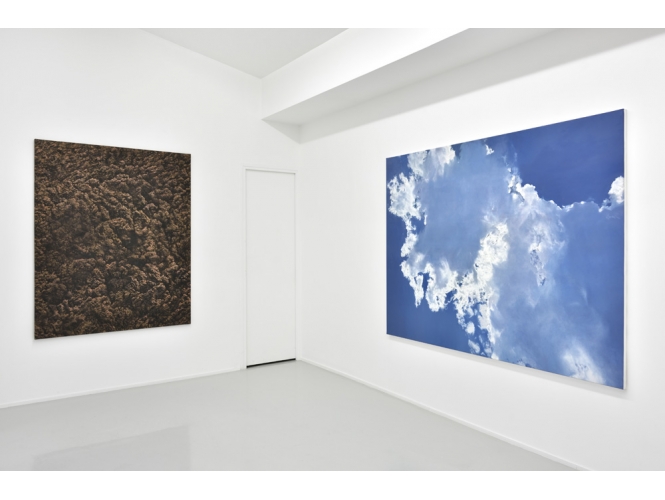 VUE DE L’EXPOSITION / VIEW OF THE EXHIBITION, 2019 % "De front", Galerie Suzanne Tarasieve, Paris<br/>Photo: Rebecca Fanuele<br/></br>