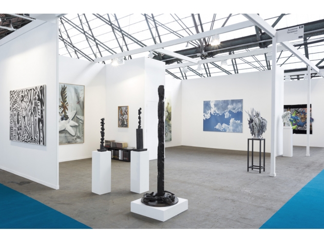 Vue du stand / View of the booth, Art Brussels, 2019 %