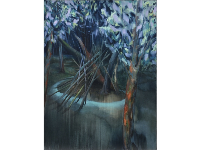 Sans titre, 2019 % Huile sur toile / Oil on canvas<br/>122 x 92 cm	<br/>(48 x 36 1/4 in.)<br/><br/>