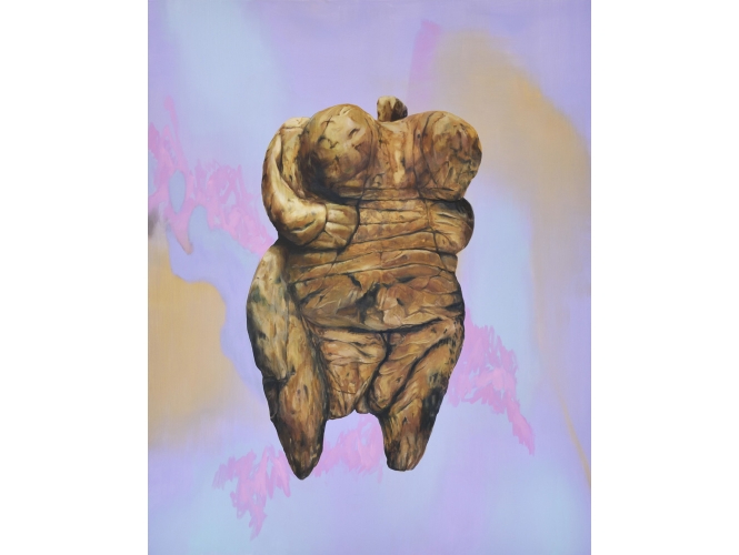 Your Love Is Weird, 2019 % Huile sur toile / Oil on canvas<br/>200 x 160 cm	<br/>(78 3/4 x 63 in.)<br/><br/>