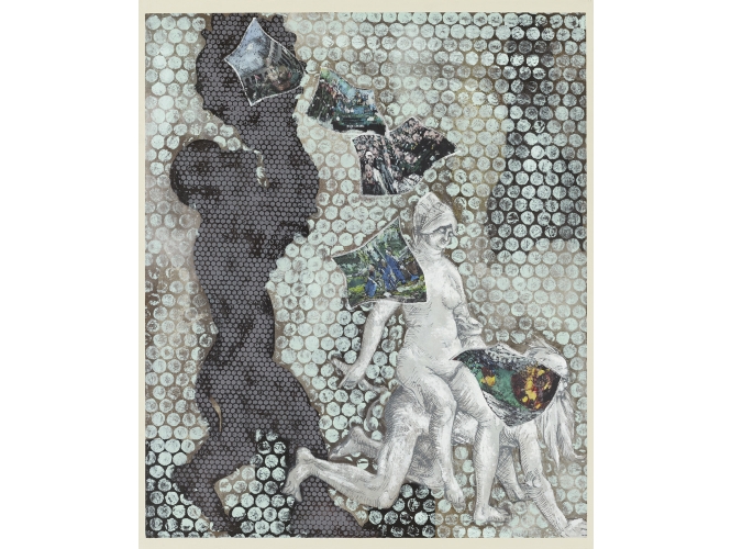 Ohne Titel, ca. 2006 % Huile sur toile / Oil on canvas<br/>120 x 100 cm	<br/>(47 1/4 x 39 3/8 in.)<br/>JI 1375<br/><br/>