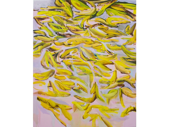 ÉTIENNE FRANÇOIS % 'Banarama 1', 2022<br/>Huile sur toile / Oil on canvas<br/>160 x 130 cm <br/>(63 x 51 1/8 in.)
