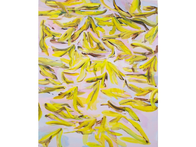 ÉTIENNE FRANÇOIS % 'Banarama 2', 2022<br/>Huile sur toile / Oil on canvas<br/>160 x 130 cm <br/>(63 x 51 1/8 in.)