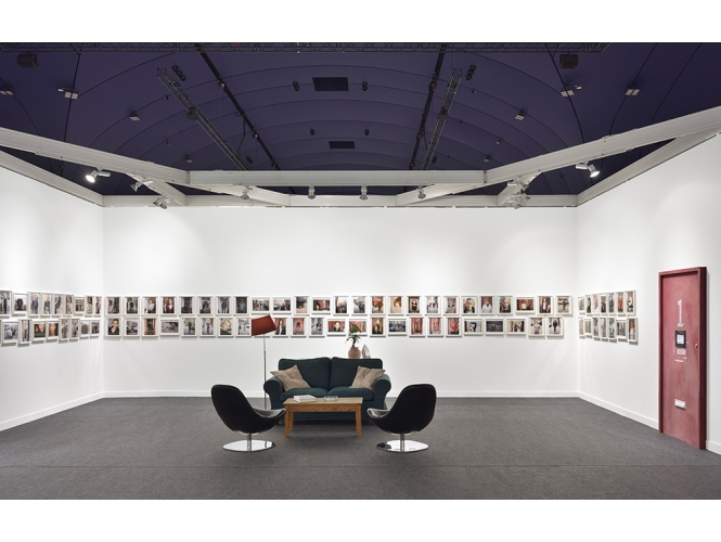 Vue du stand / View of the booth % Photo : Rebecca Fanuele<br/></br>