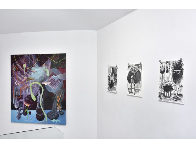 Vue de l’exposition / View of the exhibition, 2024 % Photo : Rebecca Fanuele<br/></br>